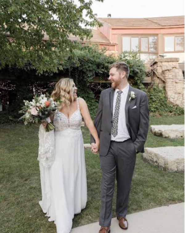 Mr. & Mrs. Berlin (photographer: Alyssa Fischer Photography)