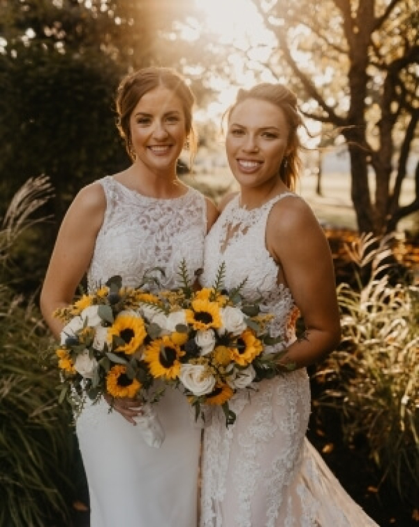 Sarah and Emily (photographer: Lauren Elizabeth)